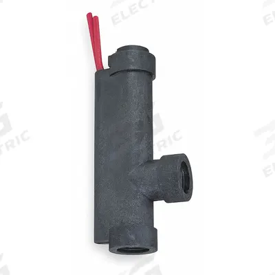 GEMS SENSORS Liquid Flow Switch: Piston, PPS, 9/16 in UNF, 9/16 in Connection Size, UNF - General Purpose Piston Flow Switches