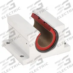 PBC LINEAR Mounted Linear Bearing: Single, Self-Aligning, 1 1/4 in Inside Dia, Frelon™ Gold, PN (MPN PN20). Key specifications — Liner: Frelon™ Gold; Material: Aluminum Alloy.