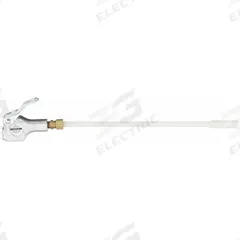 GUARDAIR Air Gun: Thumb-Lever Grip, Aluminum, 1/4 in Female NPT, 1 Nozzle(s), Straight, Focused (MPN 900LJ024NN). Key specifications — attr1328526: Aluminum; attr1328500: Extension and Nozzle; attr1328508: GUARDAIR; attr1328515: No; attr1328533: Yes.