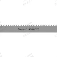 STARRETT Band Saw Blade: Carbide, Advanz(TM) FS, 19 ft 6 in, Variable Cutting Edge, 1 in Blade Wd, 3 (MPN 92553-19-06). Key specifications — attr1211722: 19 ft 6 in; attr1099499: 3.