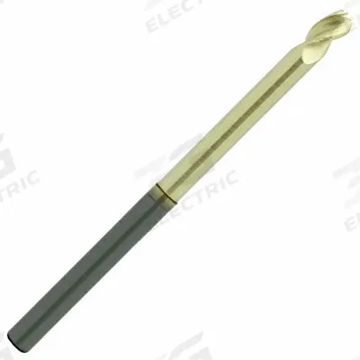 APPROVED VENDOR Ball End Mill: Carbide, ZrN Coated, 3 Flute, 1" Mill Dia, 1-1/4" LOC, 7" OAL (MPN 315991) - Reduced-Neck Carbide Ball End Mills for Aluminum