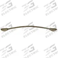 MONROE PMP Pull Handle: Threaded Holes, Stainless Steel, Silver, #8-32 Screw Size, 0.19 in (MPN PH-0146). Key specifications — Brand: MONROE PMP; Projection Type: Non-Recessed; Material: Stainless Steel; Finish: Polished Nickel; Color: Silver; Folding Type: Fixed; Mounting Type: Threaded Holes; Screw Size: #8-32.