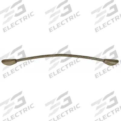 MONROE PMP Pull Handle: Threaded Holes, Stainless Steel, Silver, #8-32 Screw Size - Standard Pull Handles
