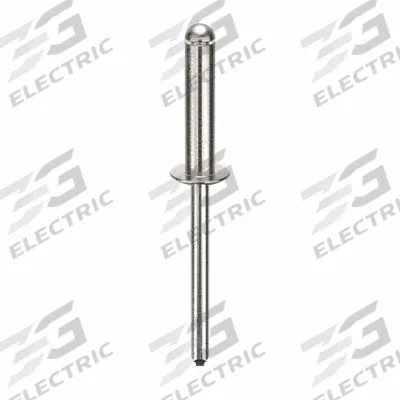 APPROVED VENDOR Blind Rivet,2 5/37" L,0.188" dia,PK250: Inch, 2 9/64 in Overall Lg, 53/64 in Body Lg - Domed-Head Blind Rivets