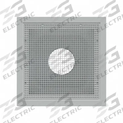 AMERICAN LOUVER Eggcrate Grille: Egg Crate Grille, White, Smooth, Plastic, 23 3/4 in H - Lay-In Grilles