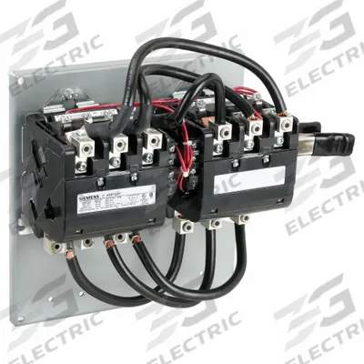 Siemens Magnetic Contactor: Reversing, 3 Poles, NEMA Size 3-1/2 - Reversing NEMA Contactors