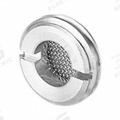 AVENTICS In-Line Vacuum Filter: VFI, 1/4 in Inlet, Brass Housing, Bronze Element, VFI (MPN 2737000140). Key specifications — attr124326: Bronze; attr124323: AVENTICS; attr980486: Brass; attr980488: Bronze; attr124320: 2737000140.