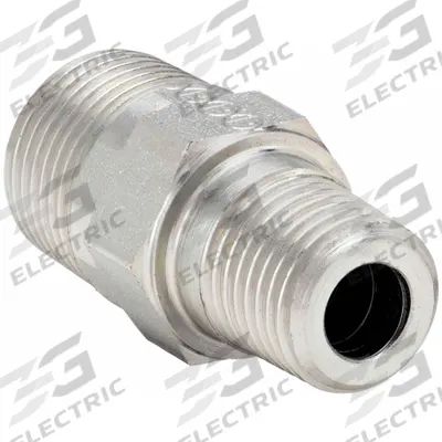 PARKER Metal Pipe Straight: Straight, Steel, 1/4 in x 1/8 in - Hydraulic Threaded Extreme-Pressure Pipe Fittings