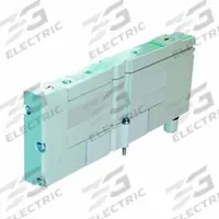 AVENTICS Solenoid Air Control Valve: Series 501, Double Solenoid, Five-Way / Two-Position, 24V DC (MPN R501A2B40MA00F1). Key specifications — attr1076229: 24V DC; attr1076217: Solenoid Air Control Valve; attr1076167: R501A2B40MA00F1; attr1076180: Plug-In; attr1076194: Double; attr1076197: Remote Pilot; attr1076198: Normally Open/Normally Closed; attr1076210: Non-Locking.