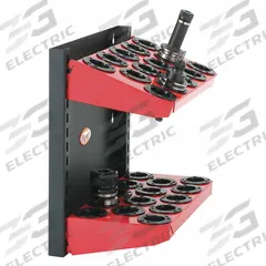 HUOT CNC Tool Rack: For HSK63A Taper, 28 Compartments (MPN 56770). Key specifications — attr1032828: HUOT; attr1036351: 56770.