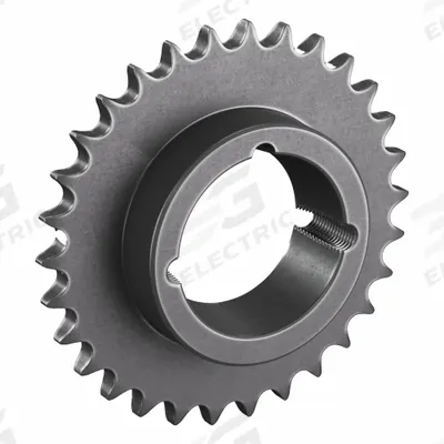 TRITAN Bushed Roller Chain Sprocket: For 40 Chain, 30 Teeth, 4.783 in Pitch Dia - Size 40 Bushed-Bore Roller Chain Sprockets