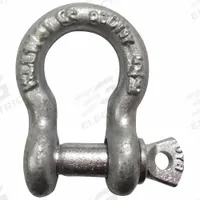 APPROVED VENDOR Anchor Shackle: Anchor Shackle, 2,500 lb Working Load Limit, Alloy Steel, Silver (MPN 55AY17). Key specifications — Body Color: Silver; Brand: APPROVED VENDOR.
