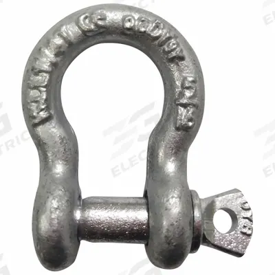 APPROVED VENDOR Anchor Shackle: Anchor Shackle, 2,500 lb Working Load Limit, Alloy Steel - High-Strength Anchor Shackles for Lifting