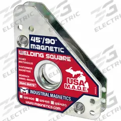 MAG-MATE Magnetic Welding Square: 45°_90°, 75 lb Max Pull (MPN WS400). Key specifications — Brand: MAG-MATE; Manufacturer Part Number: WS400.