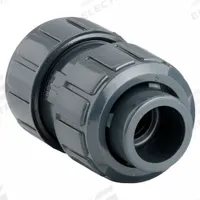 ASAHI Ball Check Valve: Ball, Inline Valve Body, PVC, 1/2 in Pipe Size, True Union Socket, Std, EPDM (MPN 1210005). Key specifications — Brand: ASAHI.