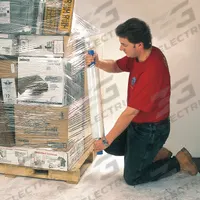 GOODWRAPPERS Stretch Wrap Film: 70 ga Gauge, 18 in Overall Wd, 1,500 ft Overall Lg, Clear, 1-Side (MPN 15A985). Key specifications — Brand: GOODWRAPPERS; Color: Clear.