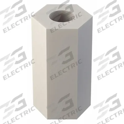 APPROVED VENDOR Spacer: #4 Screw Size, 3/8 in Overall Lg, Hex, Nylon, Plain, Nylon, 6/6 Nylon - Plastic Spacers