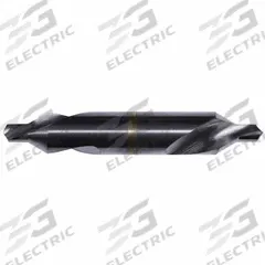 KEO Center Drill: Plain Type, #2, 60°, 1 7/8 in Overall Lg, LH, AlTiN Coated High Speed Steel (MPN 906-001-953). Key specifications — Brand: KEO; End Type: Double End.