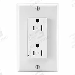 LEVITON Plugs and Receptacles: Duplex, 5-15, White, 125V AC, 15 A, 2 Pole / 3 Wire (MPN T5280-W)