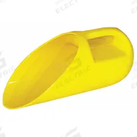 SNOWEX Material Scoop: For use with: De-Icing Materials/Salt/Sand, Poly (MPN D6767). Key specifications — Compatible Product Type: De-Icing Materials; Material: Poly; Product Type: Heavy Duty Material Scoop.