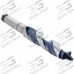 BOSCH Hybrid Drill Bit: 7/8 in Drill Bit Size, 7 1/2 in Overall Lg, Straight Shank, Carbon Steel (MPN NKST14). Key specifications — attr255259: Hybrid Ship and Spur Auger; attr255260: Carbon Steel; attr255261: PTFE; attr277197: BOSCH.