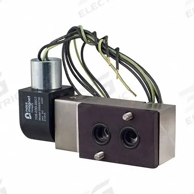 NAMUR Soleniod Valve: SSNMR1, Single Solenoid, 12V DC, 4 Ports, 1/4 in NPT Inlet - Bonomi NMR Series Solenoid Valves