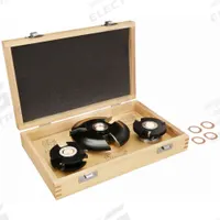 WESTWARD Router Bit Set: Fractional Inch, 3 Pieces, Rail/Raised Panel/Stile (MPN 45J321). Key specifications — attr315242: Stile; attr325198: WESTWARD.