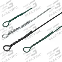 ACCENT WIRE PRODUCTS Bale Ties: Painted, Painted, 13 ga Wire Gauge, 0.092 in Wire Dia, Steel, 125 PK (MPN KGBT 13g x 14ft x 125). Key specifications — Material: Steel; Number of Loops: Single Loop; Brand: ACCENT WIRE PRODUCTS.