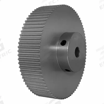Dayton Timing Pulley: Modified Curvilinear, Fixed, For GT Timing Belt Section - GT Section Fixed-Bore Timing Pulleys with Hub