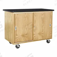 Mobile Cabinet: 36 in Overall Ht, 24 in Overall Dp, 4 ft Overall Wd, Wood, Work Surface Included (MPN 4102K). Key specifications — Product Type: Mobile Cabinet; Brand: DIVERSIFIED SPACES; Material: Wood; Cabinet Type: Mobile Cabinets.