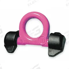 RUD CHAIN Hoist Ring: Pivot, Weld-On, 35,270 lb Working Load Limit, Steel, 180° Pivot Angle, Pink (MPN 7992491). Key specifications — Brand: RUD CHAIN; Operation: Lifting.