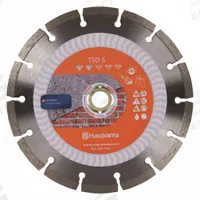 HUSQVARNA Diamond Saw Blade: Brick/Stone, 7 in Blade Dia., 5/8 in_7/8 in Arbor Size, Wet/Dry, Good (MPN TACTI-CUT S 7). Key specifications — attr1097734: Wet/Dry; attr1097738: Circular Saw; attr1097751: HUSQVARNA.