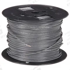 SOUTHWIRE Hookup Wire: 18 AWG Conductor Size, Gray, 500 ft Overall Lg, 600 V Volt (MPN 411010509). Key specifications — Brand: SOUTHWIRE; Product Type: Machine Tool Wire; Standards: UL 1020; Manufacturer Part Number: 411010509.