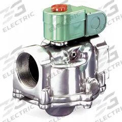REDHAT Solenoid Valve: 2-Way, Normally Open, 1 in Pipe Size, 110V AC/120V AC, High Flow, NBR Seal (MPN 8215C053CSA). Key specifications — Brand: REDHAT; Pipe Size: 1 in; Voltage: 120V AC.