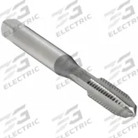 OSG Straight Flute Tap: #6-32 UNC, 2B+, 3 Flute, Plug Chamfer, High Speed Steel (MPN 1593500)