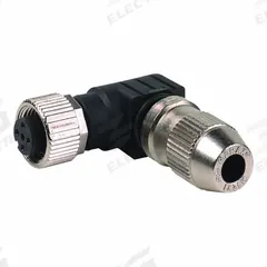 MURRELEKTRONIK Circular Connector: A Coded, 3 Socket, M12 Screw, IP67, IDC, 90° Angle (MPN 7000-12661-0000000). Key specifications — Connector Body Type: Socket; Coding: A; Brand: MURRELEKTRONIK; Voltage Rating: 32V AC; Thread Size: M12; Mounting Style: Screw; IP Rating: IP67; Connector Orientation: 90° Angle.
