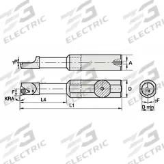WIDIA Indexable Boring Bar: FCBI312500150R (MPN 2829751). Key specifications — attr257292: FCBI312500150R.