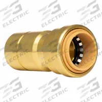 APPROVED VENDOR Push Reducing Coupling: 1 in OD x 3/4 in OD Size, Tube x Push-to-Connect, Brass (MPN LF8238R). Key specifications — Brand: APPROVED VENDOR.