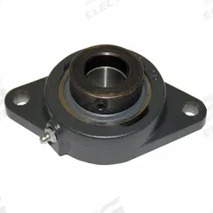 TIMKEN 2 Bolt Flange Bearing: Radial Ball, 1 in Bore, Cast Iron, Eccentric Collar, 4 55/64 in Lg (MPN VCJT 1). Key specifications — Bore Type: Cylindrical; Brand: TIMKEN; Lubricant Material: NLGI #2 Equivalent; Mounting Bolt Size: 7/16 in; System of Measurement: Inch.