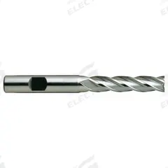 YG-1 Square End Mill: High Speed Steel, 4 Flute, 5/8" Mill Dia, 2-1/2" LOC, 4-5/8" OAL (MPN 05087)
