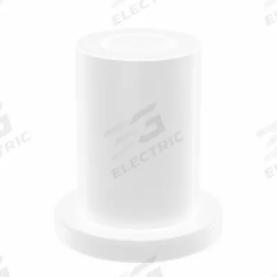 OILITE Flanged Sleeve Bearing: PTFE, 3/16 in Bore, 5/16 in OD, 1/2 in Overall Lg - Chemical- & Heat-Resistant Plastic Flanged Sleeve Bearings