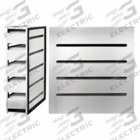 FLEETGUARD Air Filter: Panel, Oblong, Panel, 19 1/2 in Outside Dia - Bottom, 19 1/2 in Overall Lg (MPN AF4999). Key specifications — Brand: FLEETGUARD; Compatible Vehicle Make: Komatsu; Compatible Vehicle Type: Trucks.