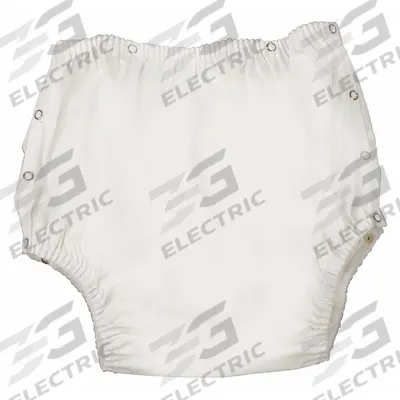 DMI Incontinence Pant: Heavy, Plasticized Nylon, White, 22 Max Pant Size - Incontinence Pants