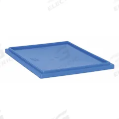 QUANTUM STORAGE SYSTEMS Lid: 23 1/2 in x 19 1/2 in, Blue, FDA Compliant, 8DA67/9DY54, SNT225/SNT230 (MPN LID231BL). Key specifications — Compatible Tote - Grainger Part Number: 9DY54; Compatible Tote - Manufacturer Model Number: SNT225; Brand: QUANTUM STORAGE SYSTEMS; Material: Plastic.