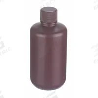 APPROVED VENDOR Laboratory Bottle: HDPE, 125 mL, 125 mL, Amber, 24-410 mm Screw Closure Size (MPN 209127). Key specifications — Body Color: Amber; Closure Attached: Attached; Brand: APPROVED VENDOR; Pre-Cleaned: None; Closure Included: Yes.