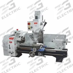 DAYTON Bench Lathe and Mill: 9 in x 19 5/8 in (MPN 53UH18). Key specifications — attr1090151: DAYTON; attr1096651: MT4; attr1096654: MT2; attr1096670: MT2; attr1099136: Variable.