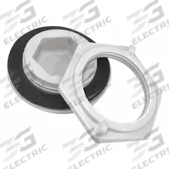 HUBBELL-WIEGMANN Hole Plug: Nonmetallic, For 2 in Hole Dia - Max, Fiberglass, 4X, Matte, Gray (MPN HW-FGHP-150-200). Key specifications — Color: Gray; Brand: HUBBELL-WIEGMANN; Finish: Matte; For Hole Type: Conduit; Includes: Gasket; Material: Fiberglass; NEMA Enclosure Rating: 4X.