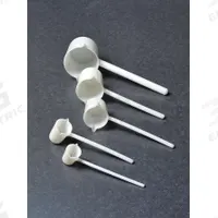 Scoop: Non-Sterile, HDPE, 1 L Capacity - mL, 33 3/4 fl oz Capacity - oz, 40.64 cm Overall Lg, White (MPN 108085-1000). Key specifications — Standards: FDA Grade Material; Color: White; Product Type: Scoop; Brand: APPROVED VENDOR.