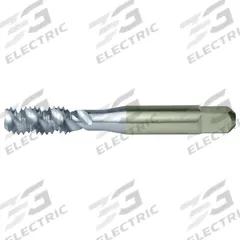 CLEVELAND Spiral Flute Tap: M10x1.5 Metric, D6 / 6H, 3 Flute, Bottoming Chamfer (MPN C58913)