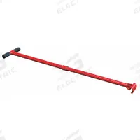 DAYTON Steering Bar: 49 1/2 in L x 9 1/2 in W, 49 1/2 in Overall Lg, 9 1/2 in Overall Wd, Steel, Red (MPN 21D027). Key specifications — Compatible Grainger Part Number: 21D023; Brand: DAYTON; Color: Red.